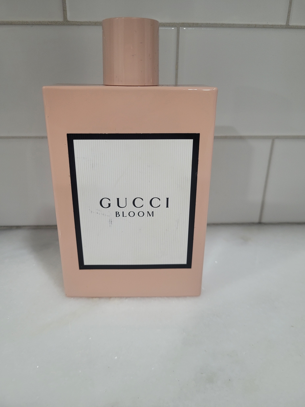 Gucci Bloom Women's Fragrance Bottle in Soft Pink